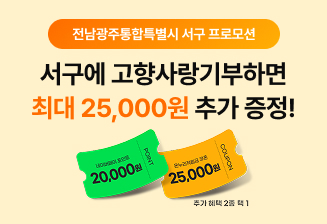 전남광주통합특별시 서구 프로모션
