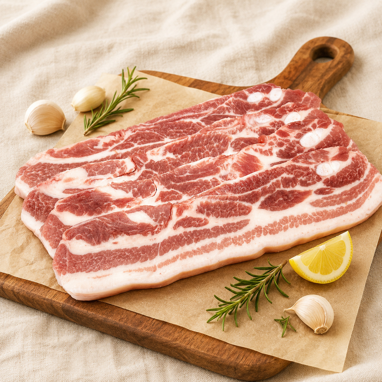 국내산 생오겹살 1.4kg